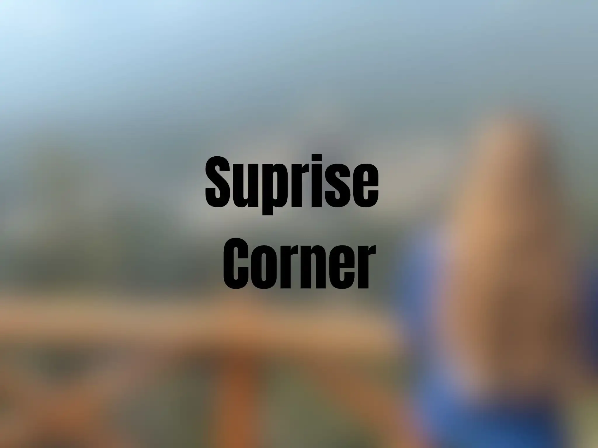 Surprise Corner Lookout
