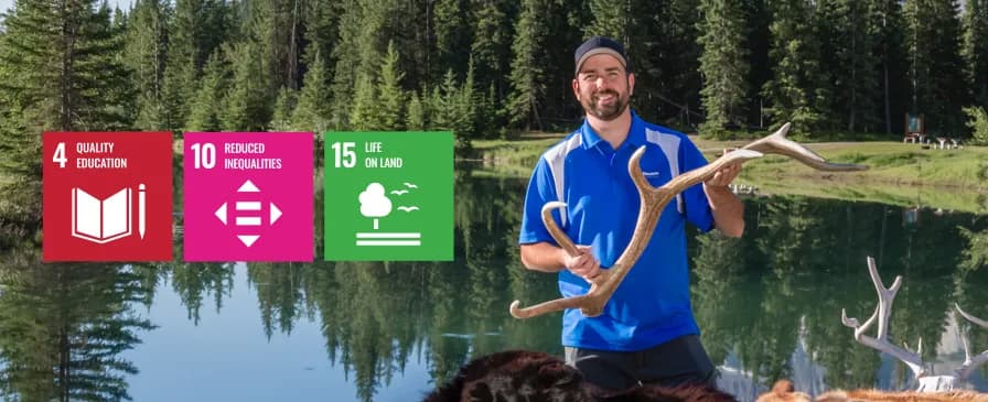 Our Community Building — Discover Banff Tours sustainability